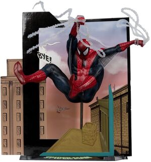 SPIDERMAN ESTATUA 18 CM SPIDERMAN MARVEL COLLECTION 1/10 SCALE