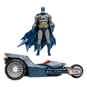 DC MULTIVERSE VEHÍCULO BAT-RAPTOR CON BATMAN (THE BATMAN WHO LAUGHS) (ETIQUETA DORADA)