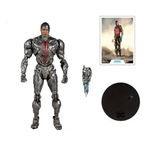 LIGA DE LA JUSTICIA MOVIE FIGURA CYBORG 18 CM