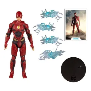 LIGA DE LA JUSTICIA MOVIE FIGURA FLASH 18 CM