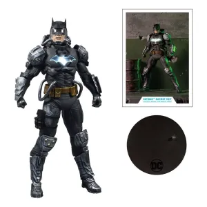 BATMAN FIGURA 18 CM BATMAN HAZMAT SUIT GOLD LABEL LIGHT UP DC MULTIVERSE
