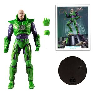 DC MULTIVERSE FIGURA LEX LUTHOR POWER SUIT DC NEW 52 18 CM