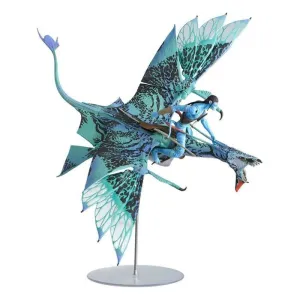 AVATAR EL SENTIDO DEL AGUA JUEGO JAKE SULLY & BANSHEE DELUXE SET 18 CM