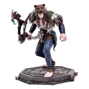 WORLD OF WARCRAFT FIGURA NIGHT ELF DRUID ROGUE (RARE) 15 CM