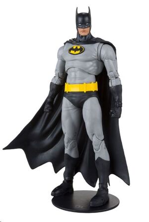 DC MULTIVERSE FIGURA BATMAN (KNIGHTFALL) (BLACK/GREY) 18 CM