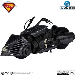 SUPERGIRL MOVIE FIGURA 33 CM DC MULTIVERSE LOBO'S SPACEHOG VEHÍCULO