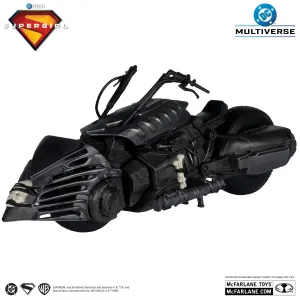 SUPERGIRL MOVIE FIGURA 33 CM DC MULTIVERSE LOBO'S SPACEHOG VEHÍCULO