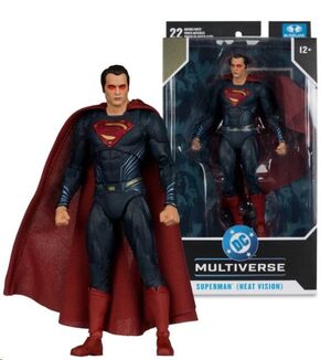 BATMAN V FIGURA SUPERMAN HEAT VISION 18 CM