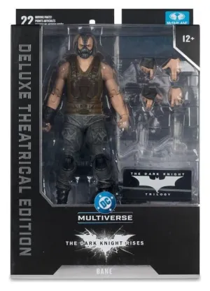 EL CABALLERO OSCURO: LA LEYENDA RENACE DC MULTIVERSE DELUXE THEATRICAL EDITION FIGURA BANE 19 CM