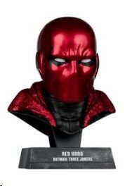 BATMAN: THREE JOKERS COWL RED HOOD BUSTO 18 CM DC
