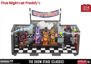 FIVE NIGHTS AT FREDDY´S LARGE KIT DE CONSTRUCCION SHOWSTAGE                