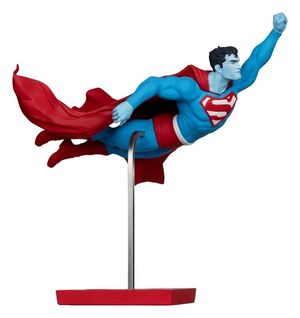 SUPERMAN RED & BLUE ESTATUA 1/10 SUPERMAN BY LEE BERMEJO 26 CM