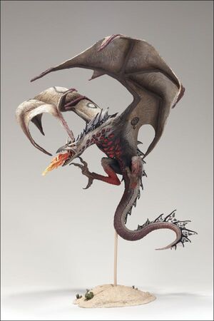 DRAGONS FIG 18CM SERIE 4 - FIRE                                            