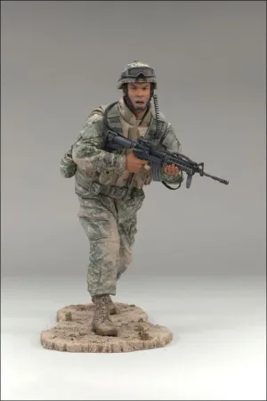 SOLDADOS SERIE 4 - ARMY INFANTRY FIG 18CM                                  