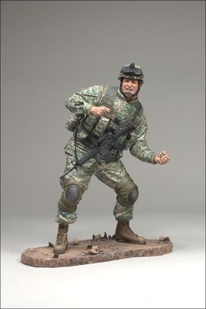 SOLDADOS SERIE 6 FIG 18CM - ARMY INFANTRY GRENADIER                        