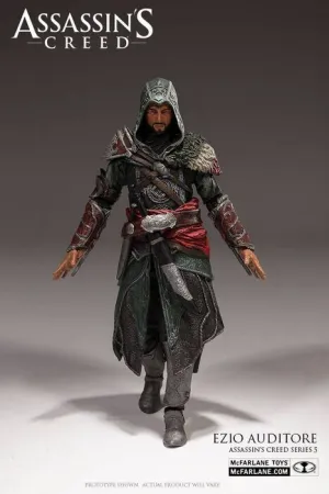 ASSASSIN´S CREED FIGURA 15 CM EZIO AUDITORE SERIE 5                        