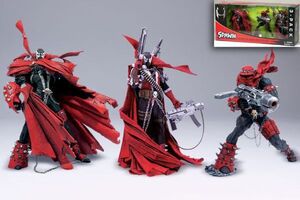 SPAWN WEAPONS OF MASS DESTRUCTION PACK 3 FIG. 18CM                         