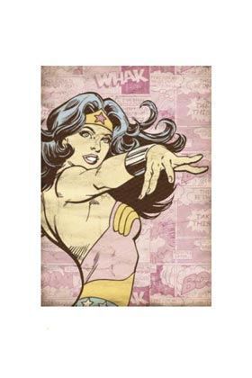 WONDER WOMAN RETRATO LIENZO 50X70X3 CM DC COMICS                           