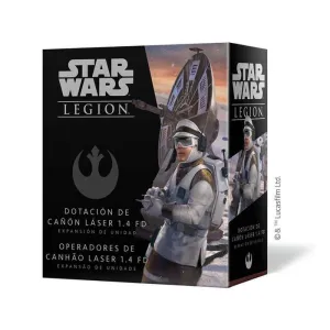 STAR WARS LEGION DOTACION DE CAÑON LASER 1.4 FD                            