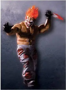 TWISTED METAL FIG 18 CM SWEET TOOTH                                        