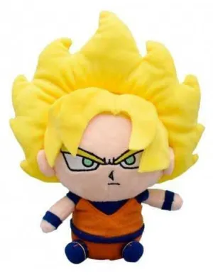 DRAGON BALL Z PELUCHE 15 CM SUPER SAIYAN GOKU                              
