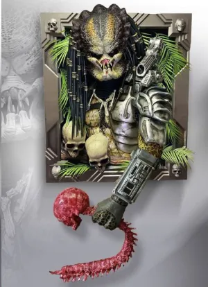 PREDATOR ESCULTURA DE PARED TAMAÑO REAL PREDATOR 45 X 81 X 94 CM