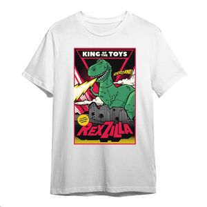 RED CAT CAMISETA KING OF THE TOYS REXZILLA S