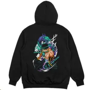 MADE IN JAPAN SUDADERA CON CAPUCHA PIRATA HUNTER T - XL