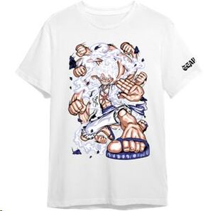 MADE IN JAPAN CAMISETA BLANCA GEAR SECOND T - S