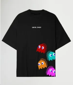 MADE IN JAPAN CAMISETA NEGRA GAME OVER T - S