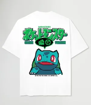 MADE IN JAPAN CAMISETA BLANCA VERSION VERDE T - M