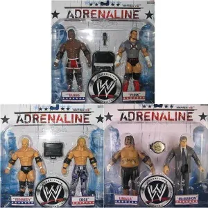WWE PACK 2 FIGURAS ADRENALINE 28                                           