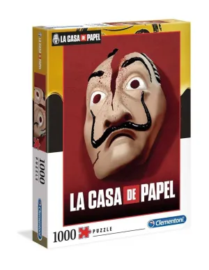 LA CASA DE PAPEL PUZZLE 1000 PIEZAS MASK                                   