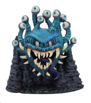 DUNGEONS & DRAGONS COFRE DECORATIVO BEHOLDER 15 CM