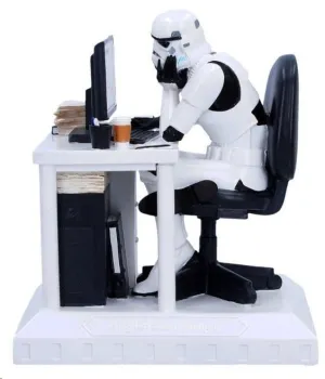 STAR WARS ORIGINAL STORMTROOPER FIGURA SLAVE TO THE WAGE 14 CM