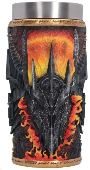 EL SEÑOR DE LOS ANILLOS CÁLIZ SAURON 20 CM
