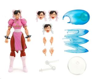 ULTRA STREET FIGHTER II: THE FINAL CHALLENGERS FIGURA 1/12 CHUN-LI PLAYER 2 DELUXE VER. 15 CM