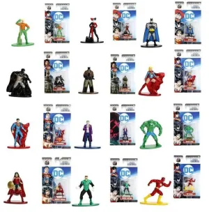DC COMICS FIGURA 4 CM NANO METALFIGS DIECAST (VARIOS MODELOS)              
