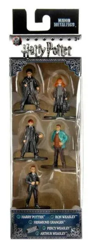 HARRY POTTER PACK 5 FIGURAS NANO METALFIGS DIECAST SET A 4CM               