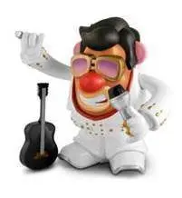 MR POTATO ELVIS EN DIRECTO 15CM                                            
