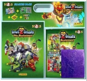 INVIZIMALS PACK STAKS ARCHIVADOR+CAJITA+2SOBRES+TABLERO                    