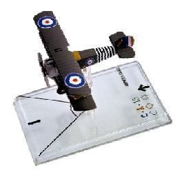 WINGS OF WAR MINIATURES SERIE 1 - SOPWITH CAMEL (BARKER)                   