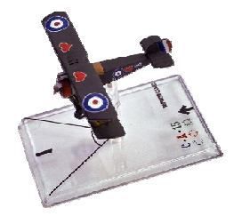 WINGS OF WAR MINIATURES SERIE 1 - SOPWITH CAMEL (ELWOOD)                   