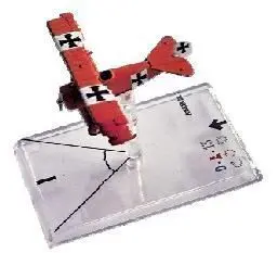 WINGS OF WAR MINIATURES SERIE 1 - FOKKER DR (VON RICHTOFEN)                