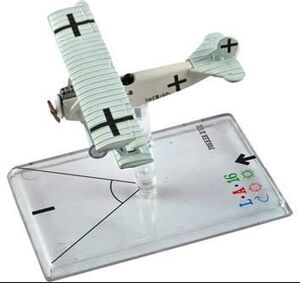 WINGS OF WAR MINIATURES SERIE 2 - FOKKER D. VII (GOERING)                  