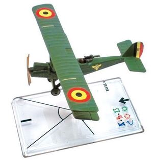 WINGS OF WAR MINIATURES SERIE 3 - RAF R.E. 8 (AVIATION MILITAIRE)          