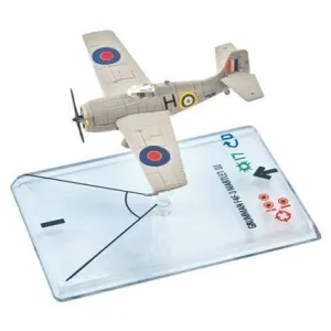 WINGS OF WAR MINIATURES 2GM SERIE 1 - GRUMMANN F4 F-3 MARTLET (BLACK)      