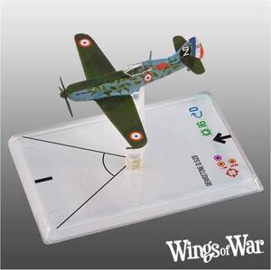 WINGS OF WAR MINIATURES 2GM SERIE 2 - DEWOITINE D520 (THOLLOW)             