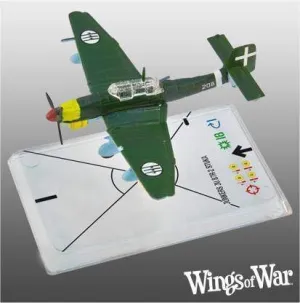 WINGS OF WAR MINIATURES 2GM SERIE 2 - JUNKERS JU87R2 STUKA (SUGARONI)      