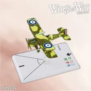WINGS OF WAR MINIATURES SERIE 4 - R.A.F. SE5A (DALLAS)                     